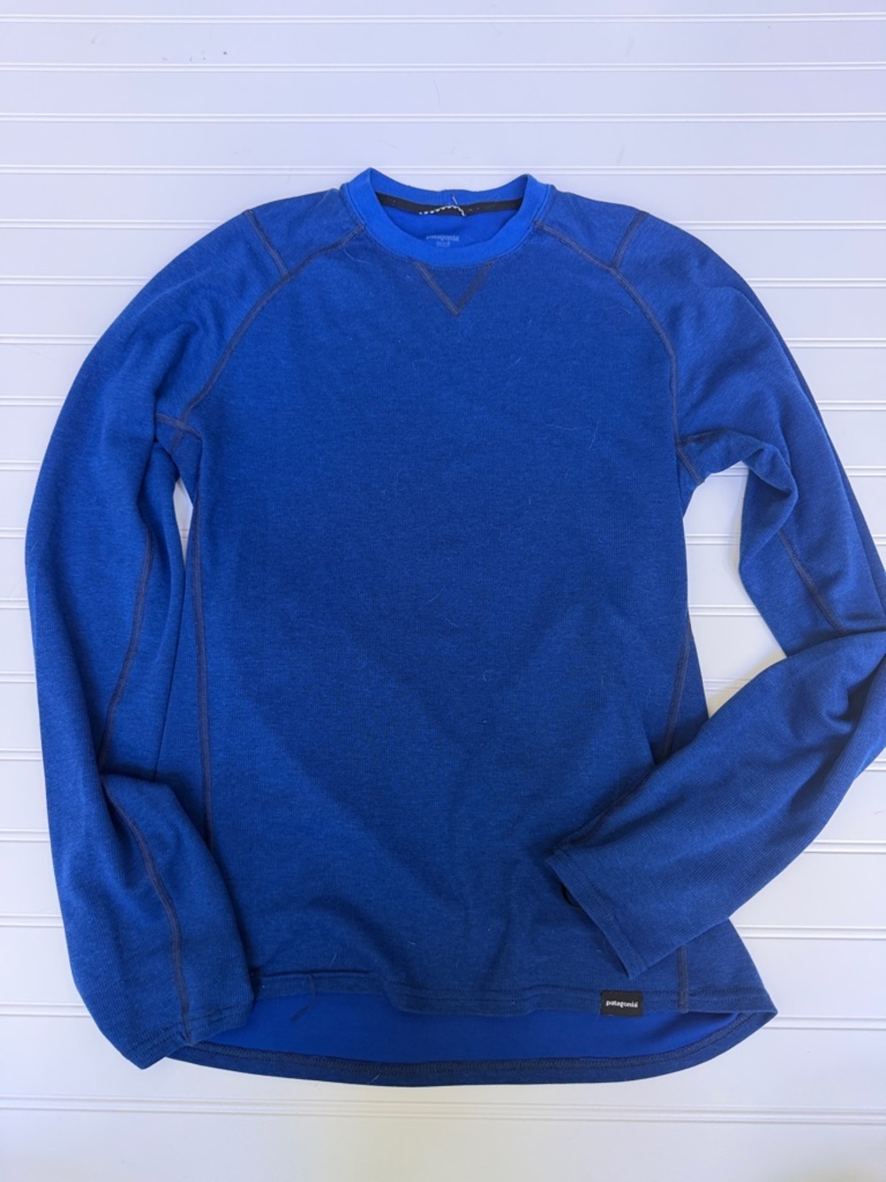 Patagonia Men's Crewneck Sweater — Deep Blue